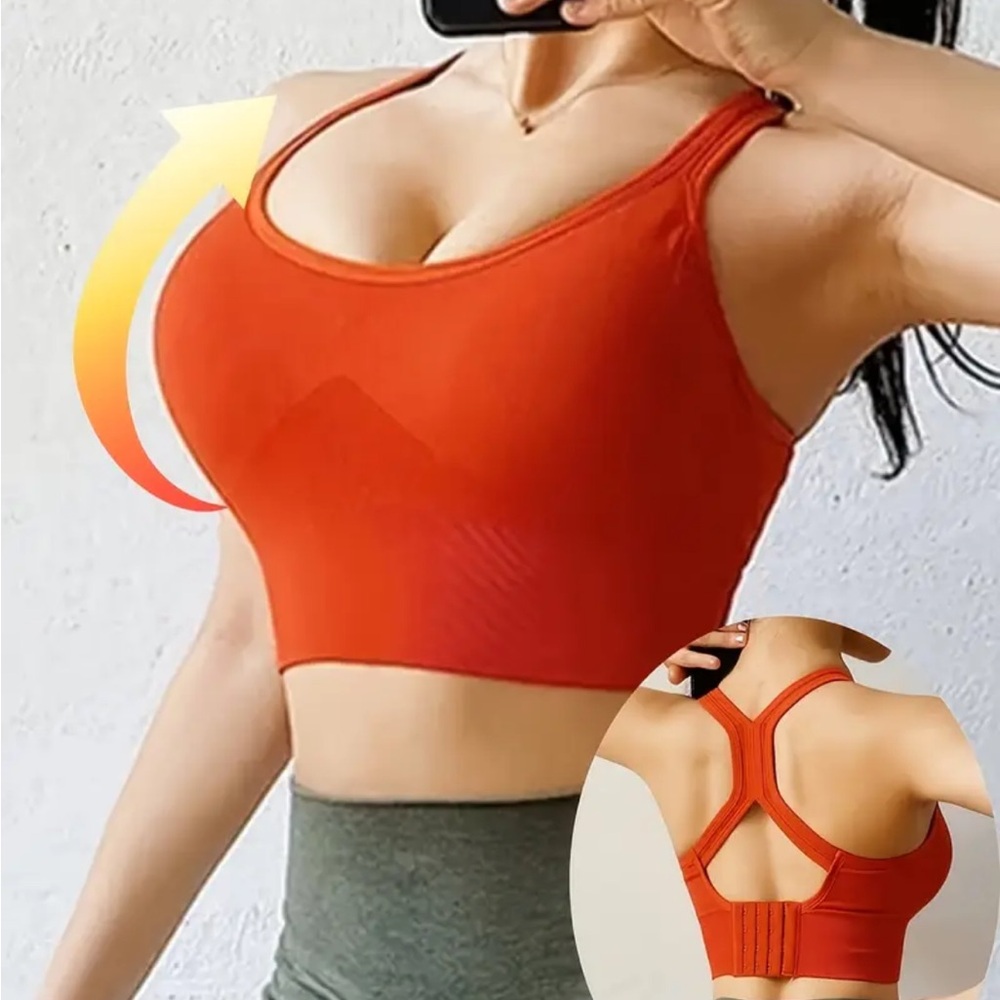 Callie Lives Miz Racerback 2PACK: XLRG Quadruple Hook & Eye Sports Bra 2PCS - Picture 5 of 6